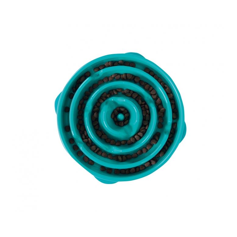 Gamelle anti-glouton Fun Feeder - bleu