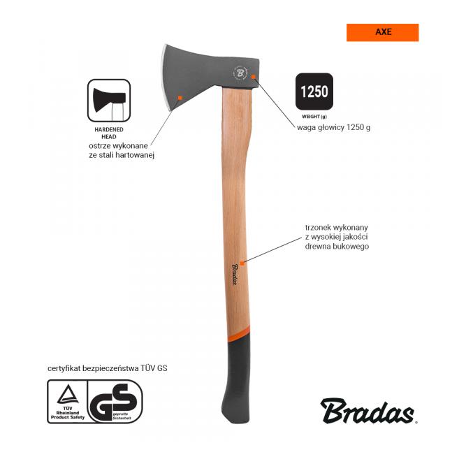 Bradas Hache à usage multiple