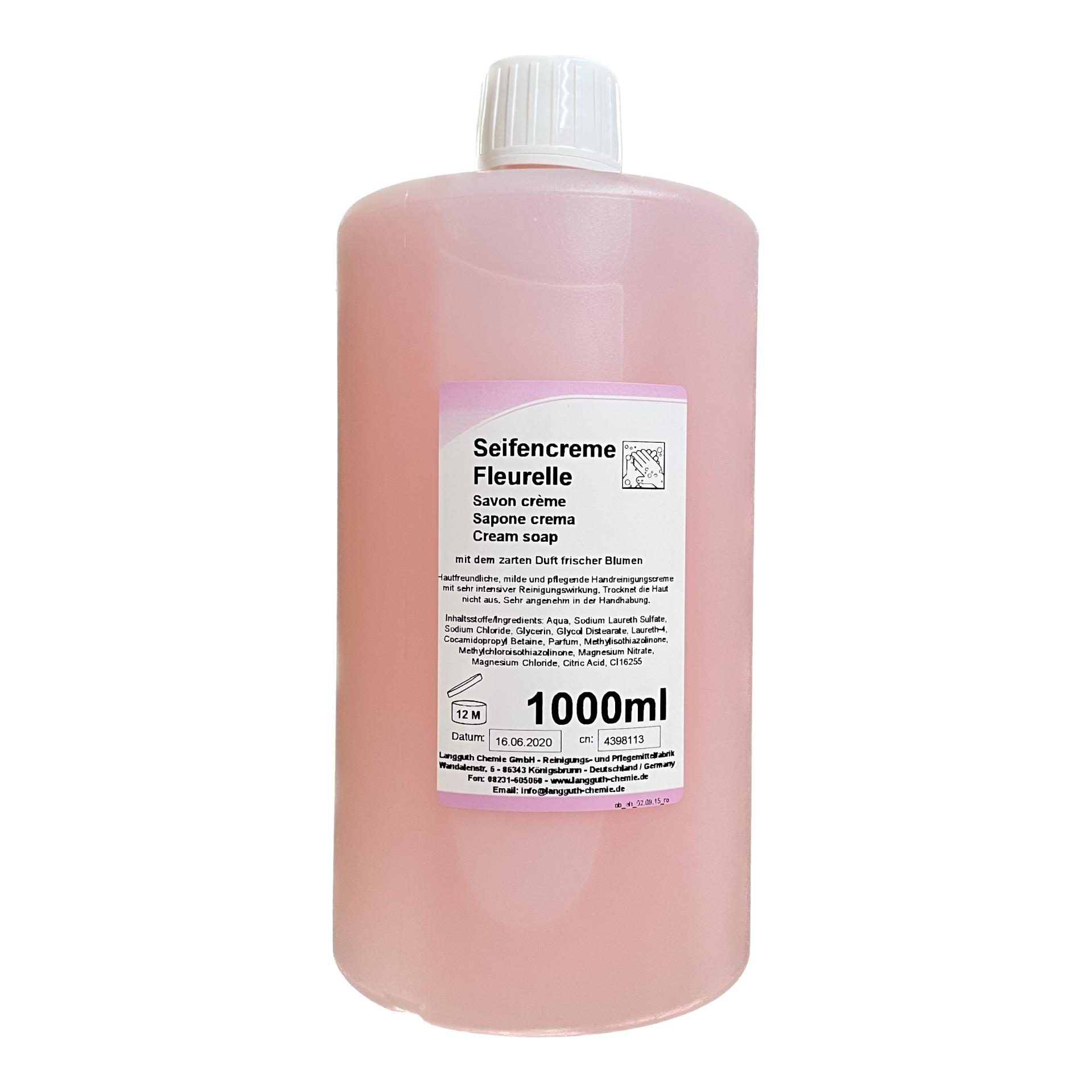Langguth Cremeseife Fleurelle Transparent