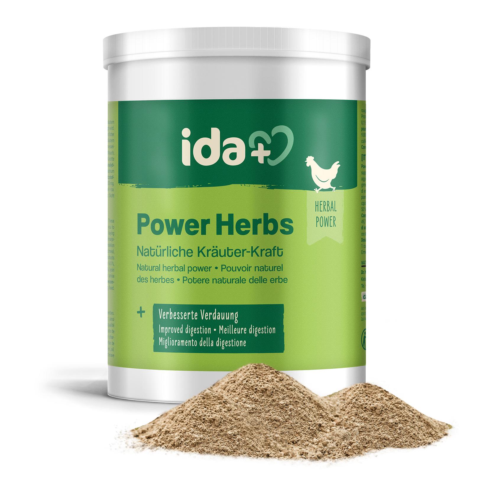 IdaPlus PowerHerbs natürliche Kräuter-Kraft