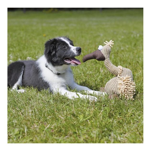 TRIXIE Geier Gustav Plüschtier- braun/beige