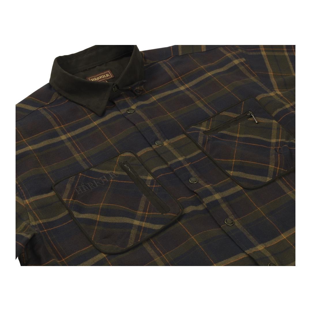 Härkila Pajala Hemd - mellow brown check