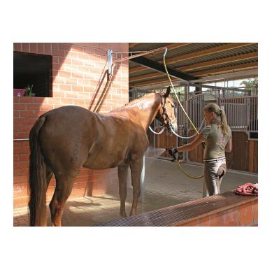 Growi Douche d'arrosage pour chevaux galvanisée à chaud