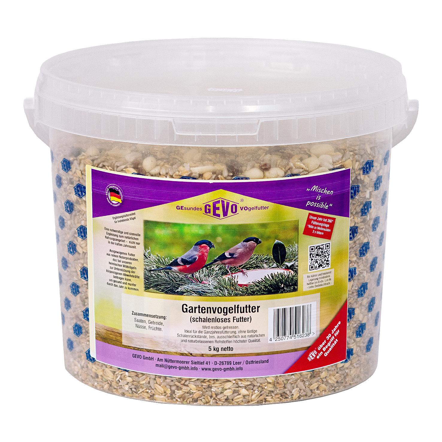 GEVO Gartenvogelfutter, schalenlos