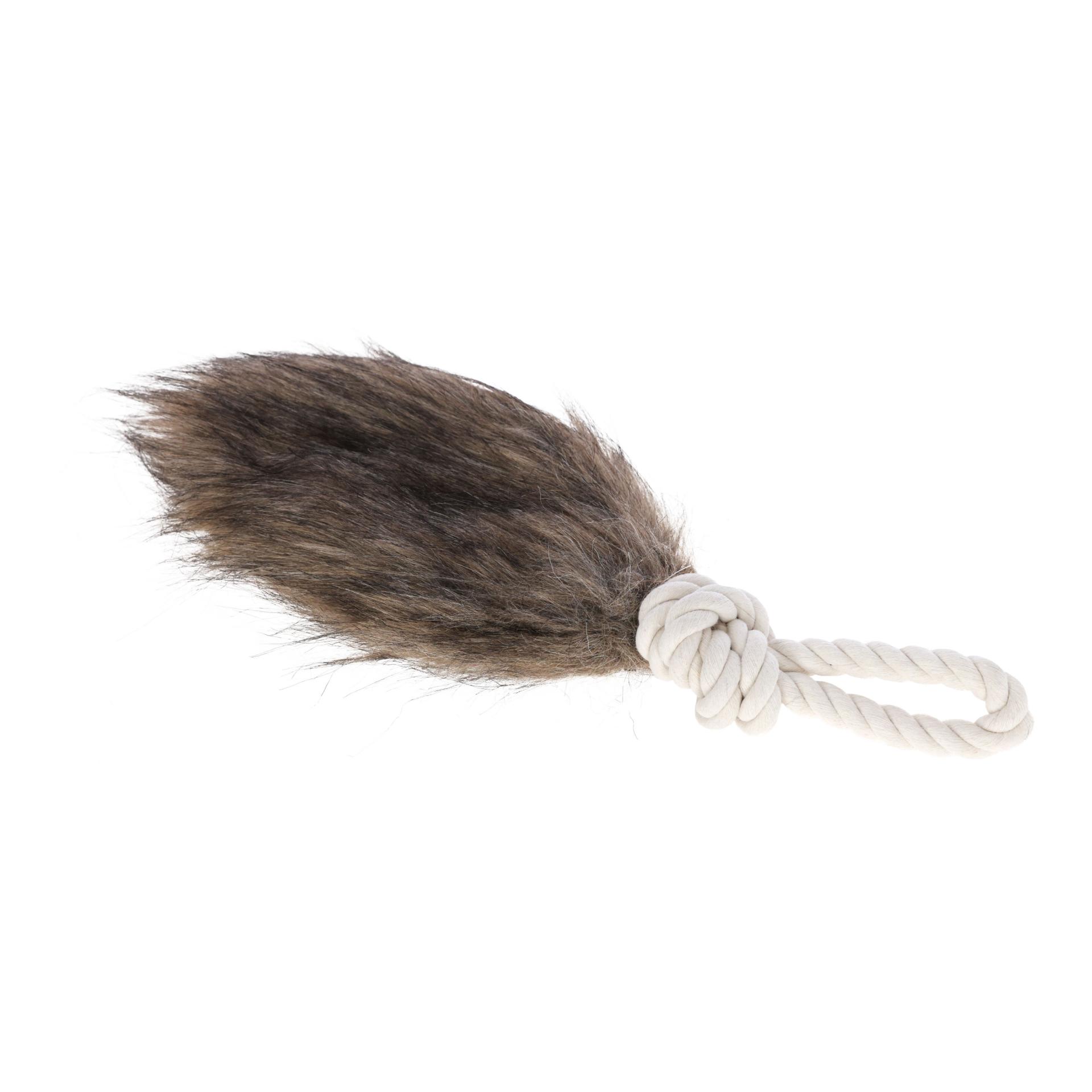 Kerbl Pet Snackdummy mit Wurfkordel Braun