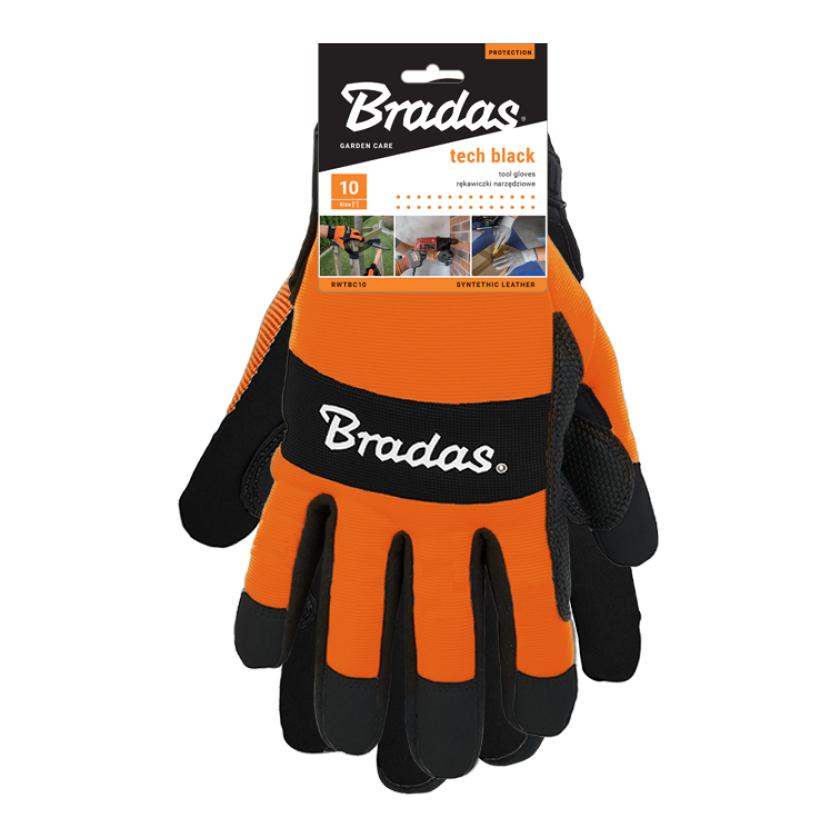 Bradas Werkzeughandschuhe TECH BLACK