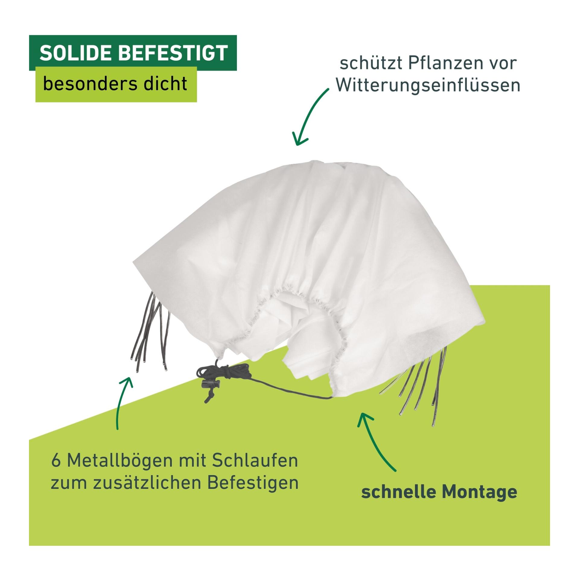 Windhager Folien-Tunnel Akkordeon