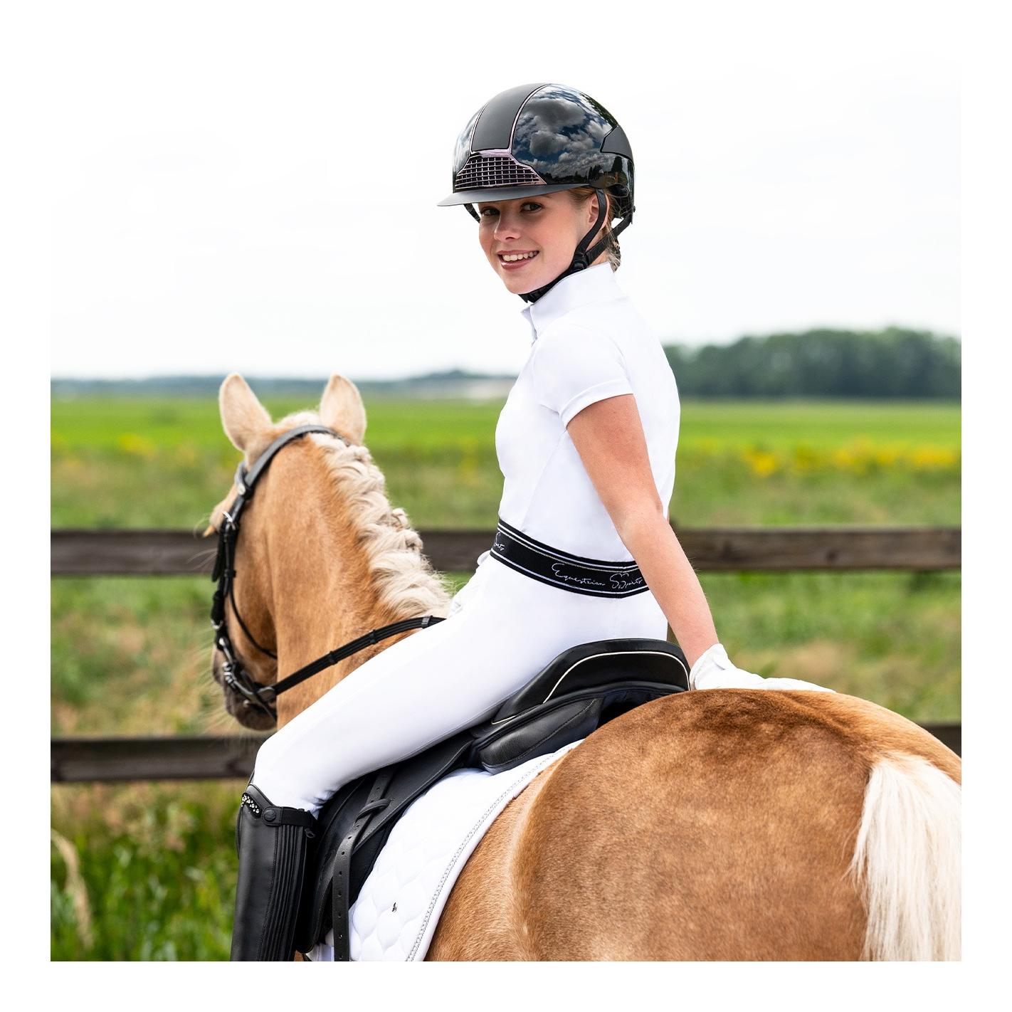 QHP Legging d’équitation Junior Eden Competition fond intégral