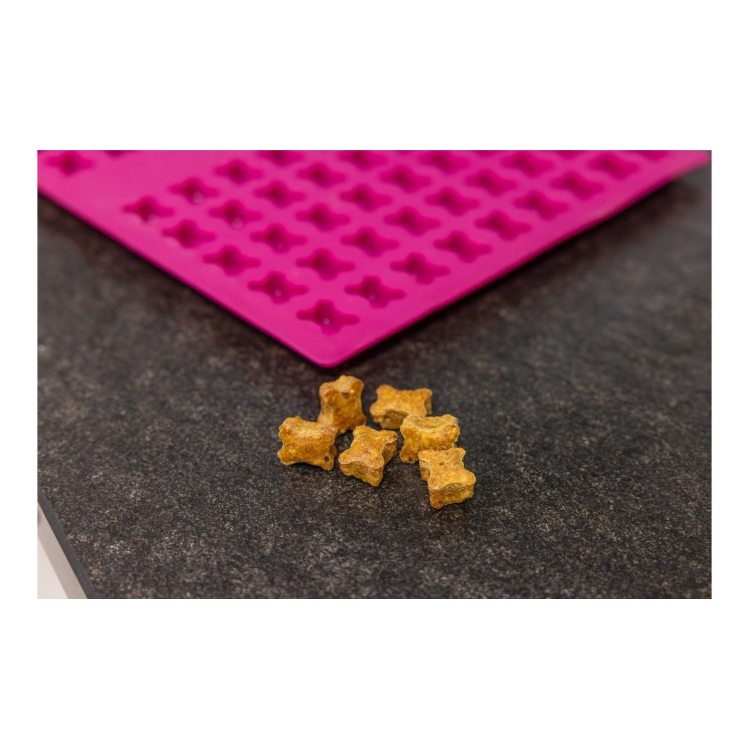 Kerbl Pet Tapis de cuisson en silicone pour biscuits pour chiens en forme d'os