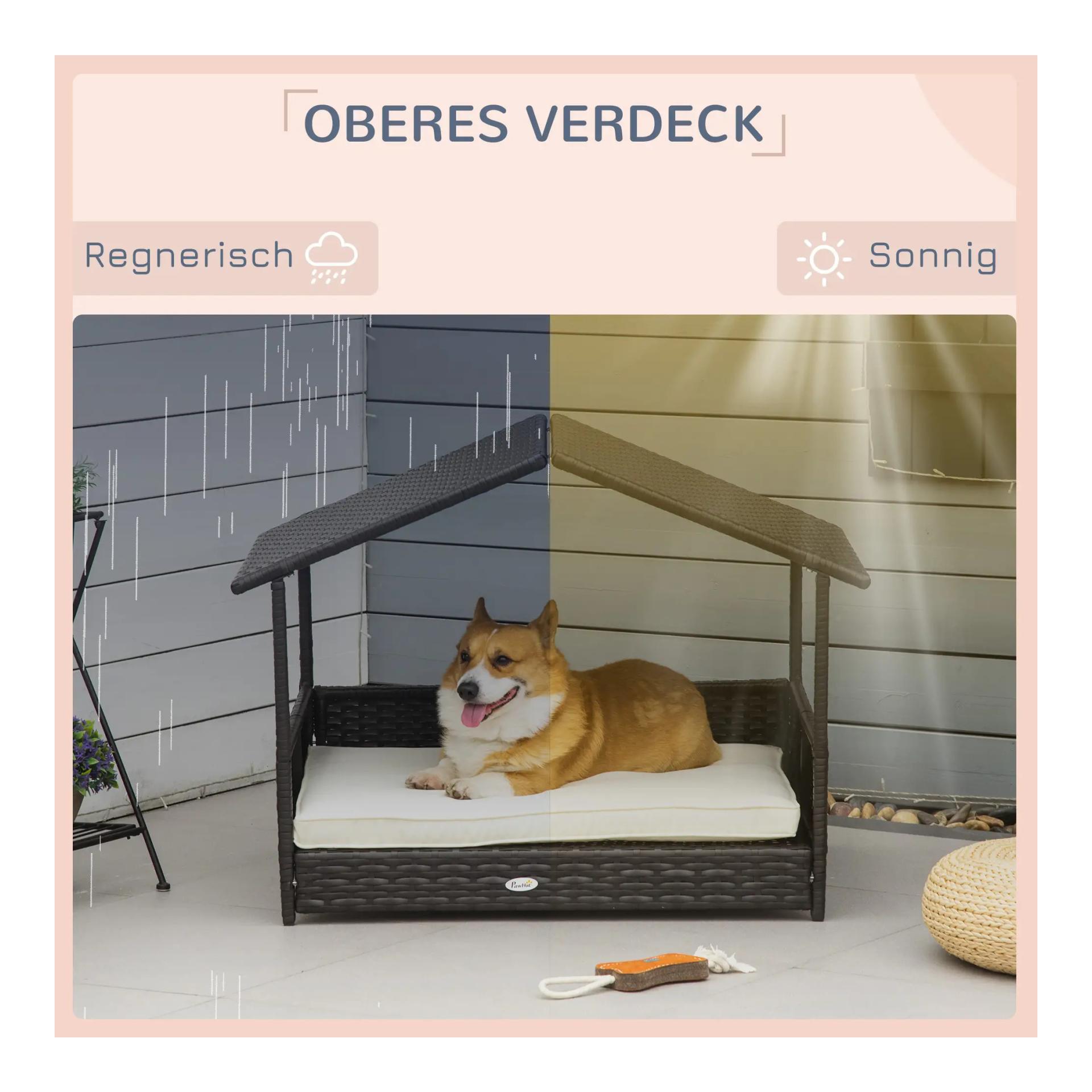 Mainer Wetterbeständige Hundehütte