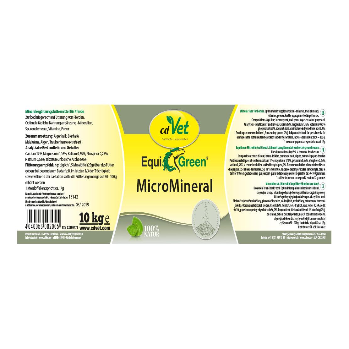 cdVet EquiGreen MicroMineral
