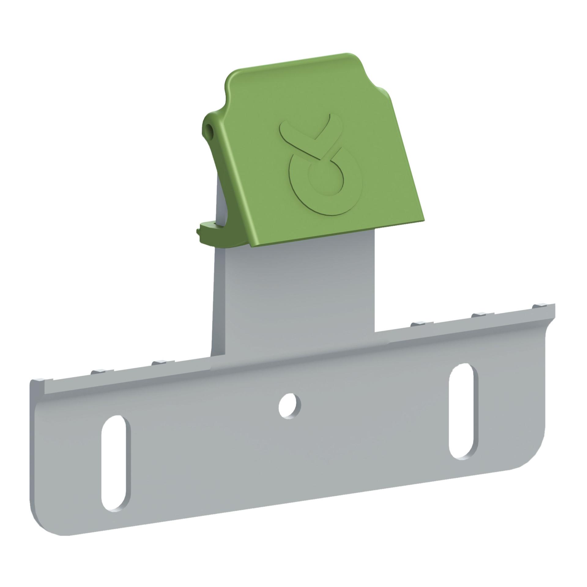 Kerbl Auswurfsicherung Bucket Guard, nachrüstbar Grau