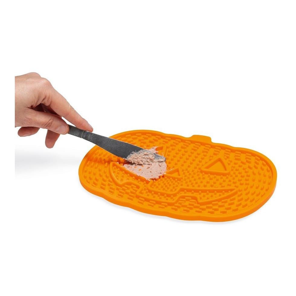 Beeztees Halloween Leckmatte Kürbis