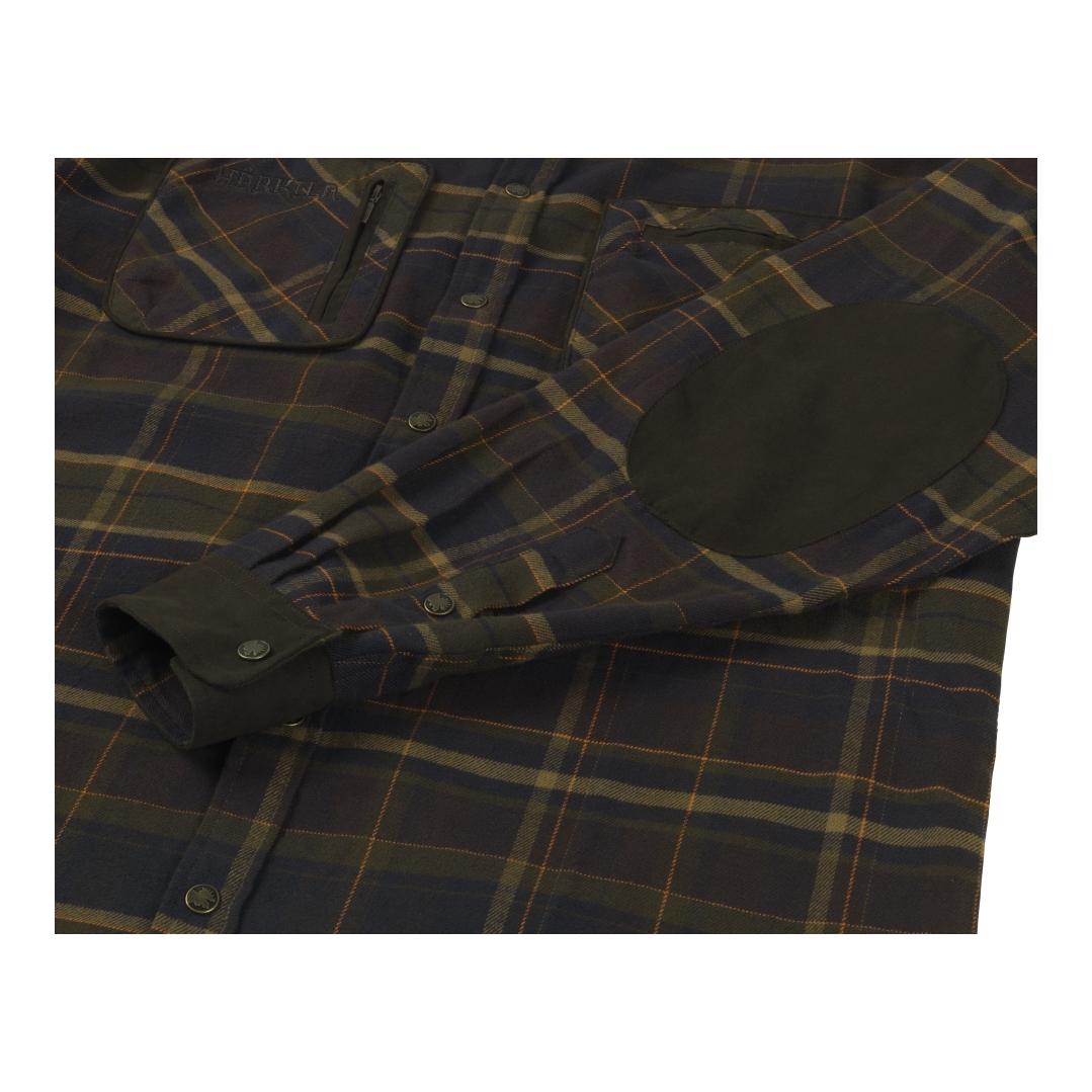 Härkila Pajala Hemd - mellow brown check