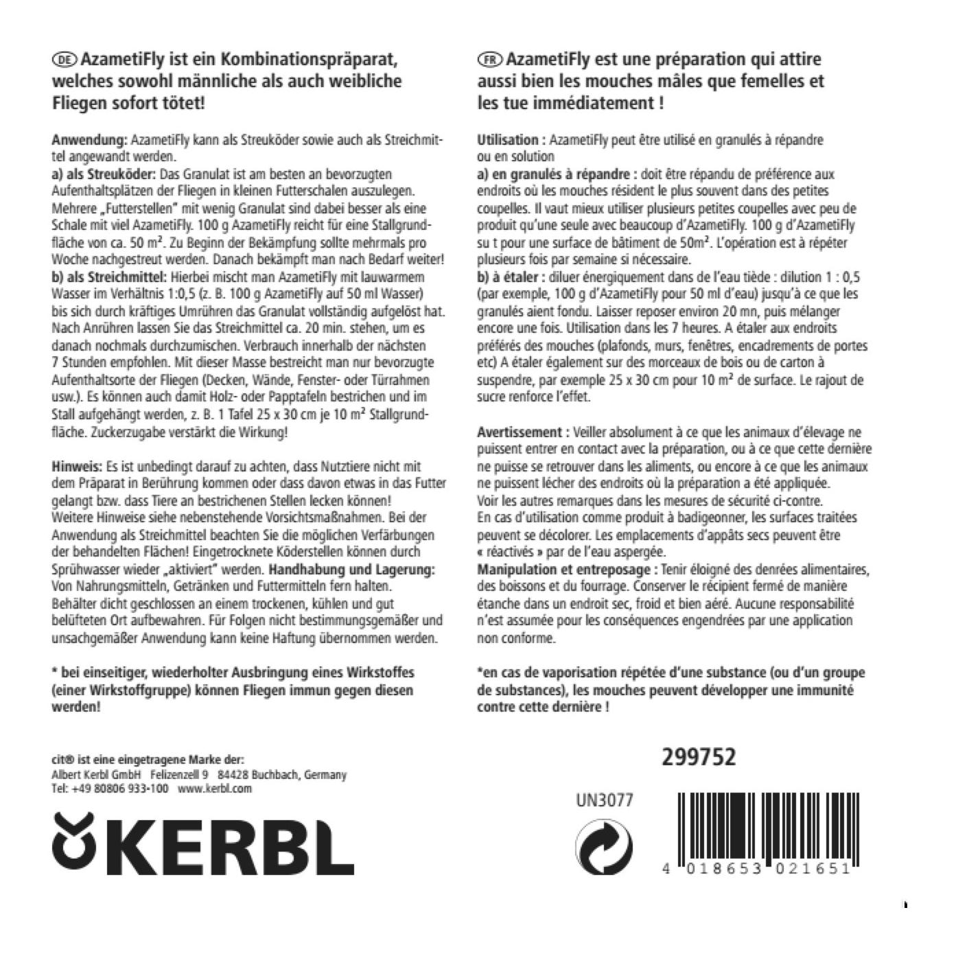 cit Ködergranulat AzametiFly