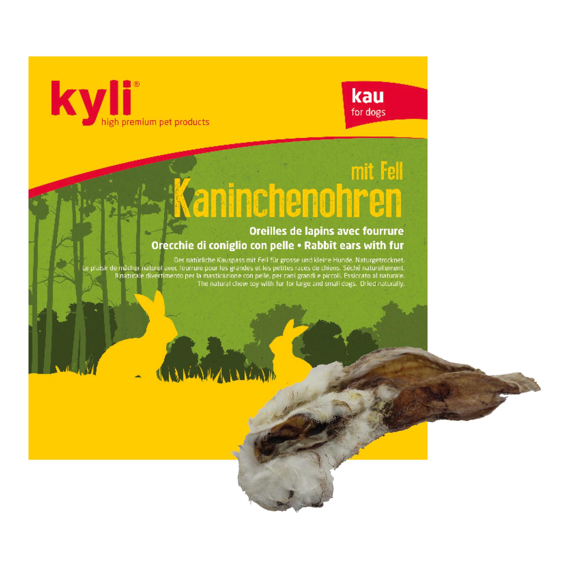 Kyli Oreilles de lapin avec poils