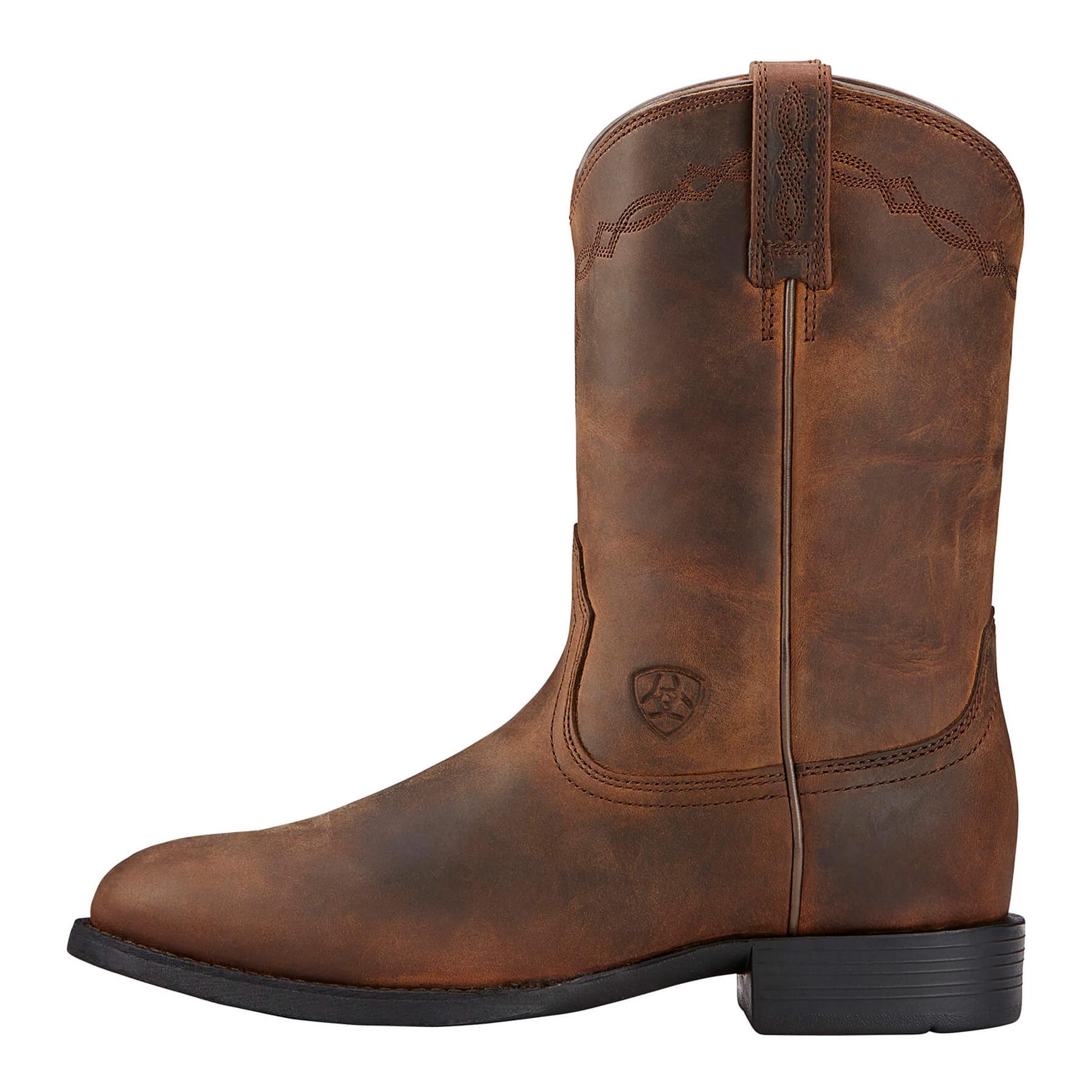 Ariat Bottes d'équitation western Women's Heritage Roper - Distressed Brown