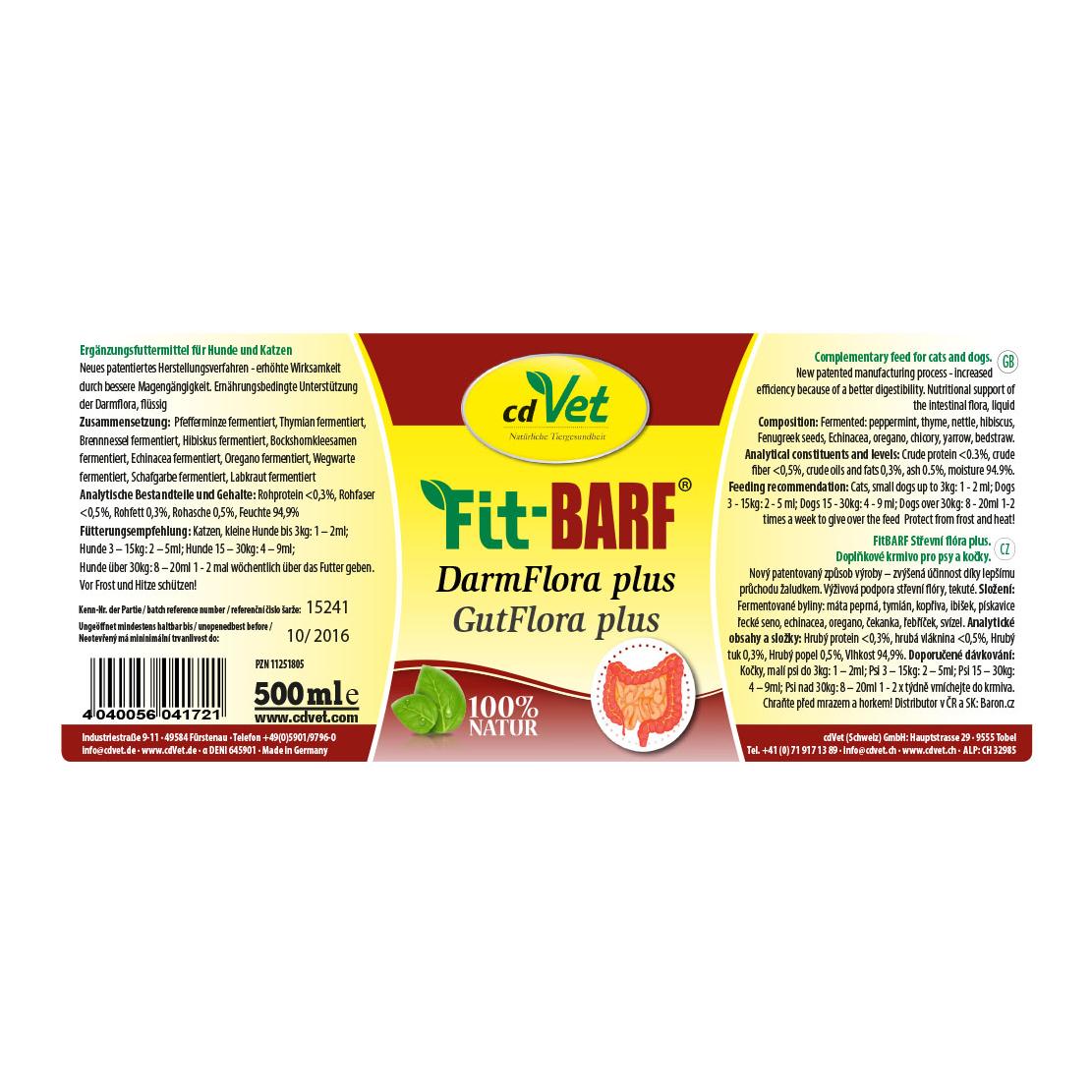 cdVet Fit-BARF DarmFlora plus