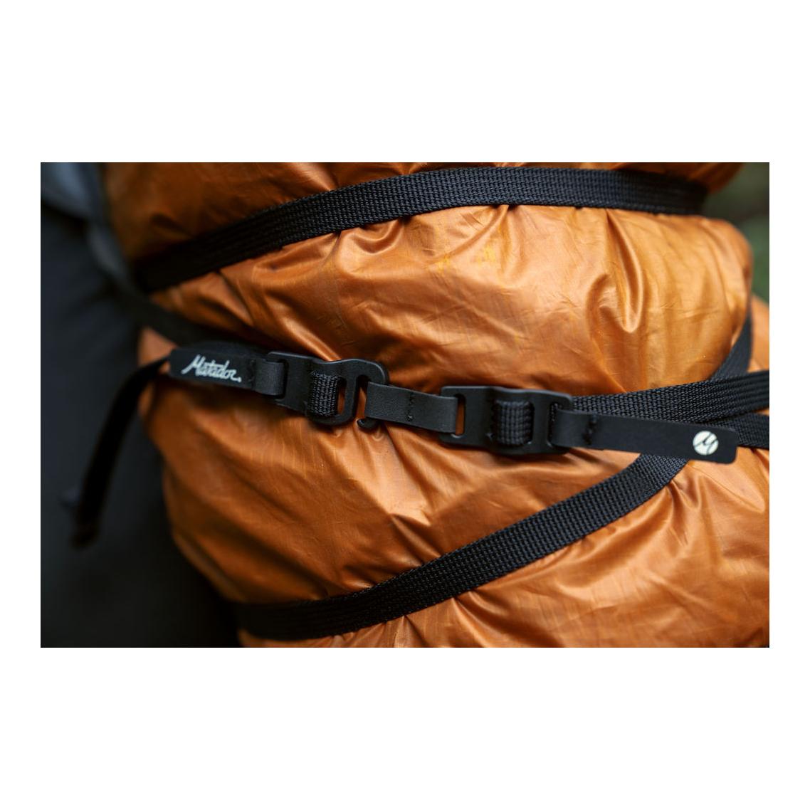 Better Tether Ausrüstungs-Straps 2er Pack - Schwarz