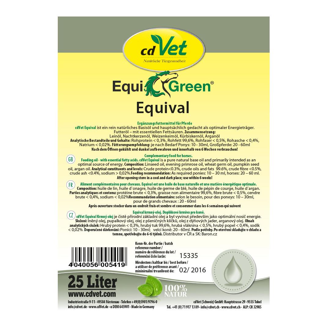 cdVet EquiGreen Equival