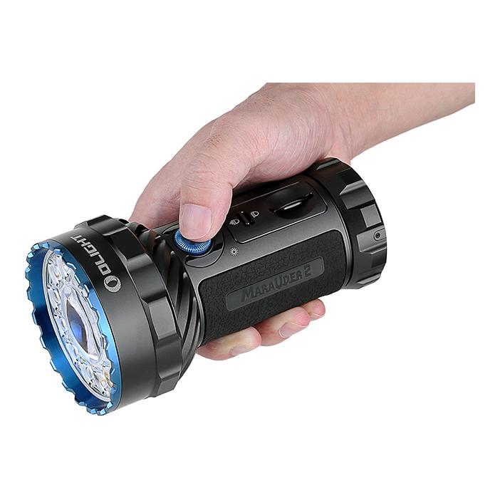 Olight Marauder 2 LED Suchscheinwerfer mit 14000 Lumen - Schwarz
