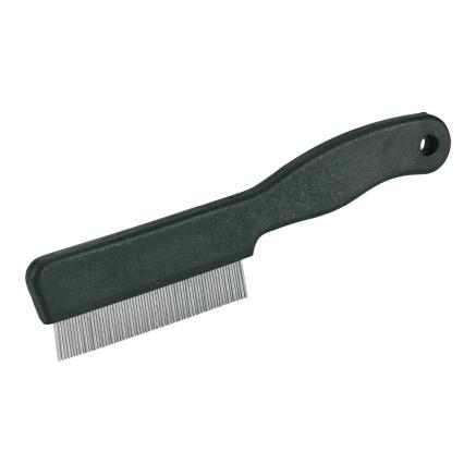 Kerbl Pet Flohkamm für Hunde 13 cm Weiss
